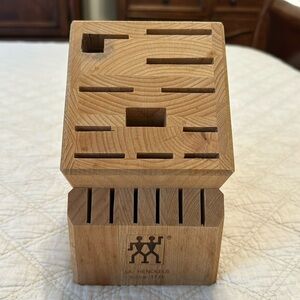 J.A. Henckels Wood Knife Block